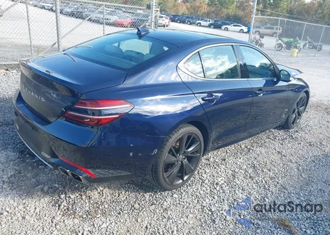 2023 Genesis G70 2.0T Rwd из США, поврежденный, VIN KMTG34TA1PU111467